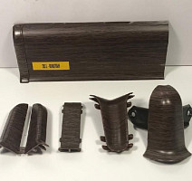 Плинтус Плинтус Ideal Comfort 55mm Каштан 351 фото 1 | FLOORDEALER